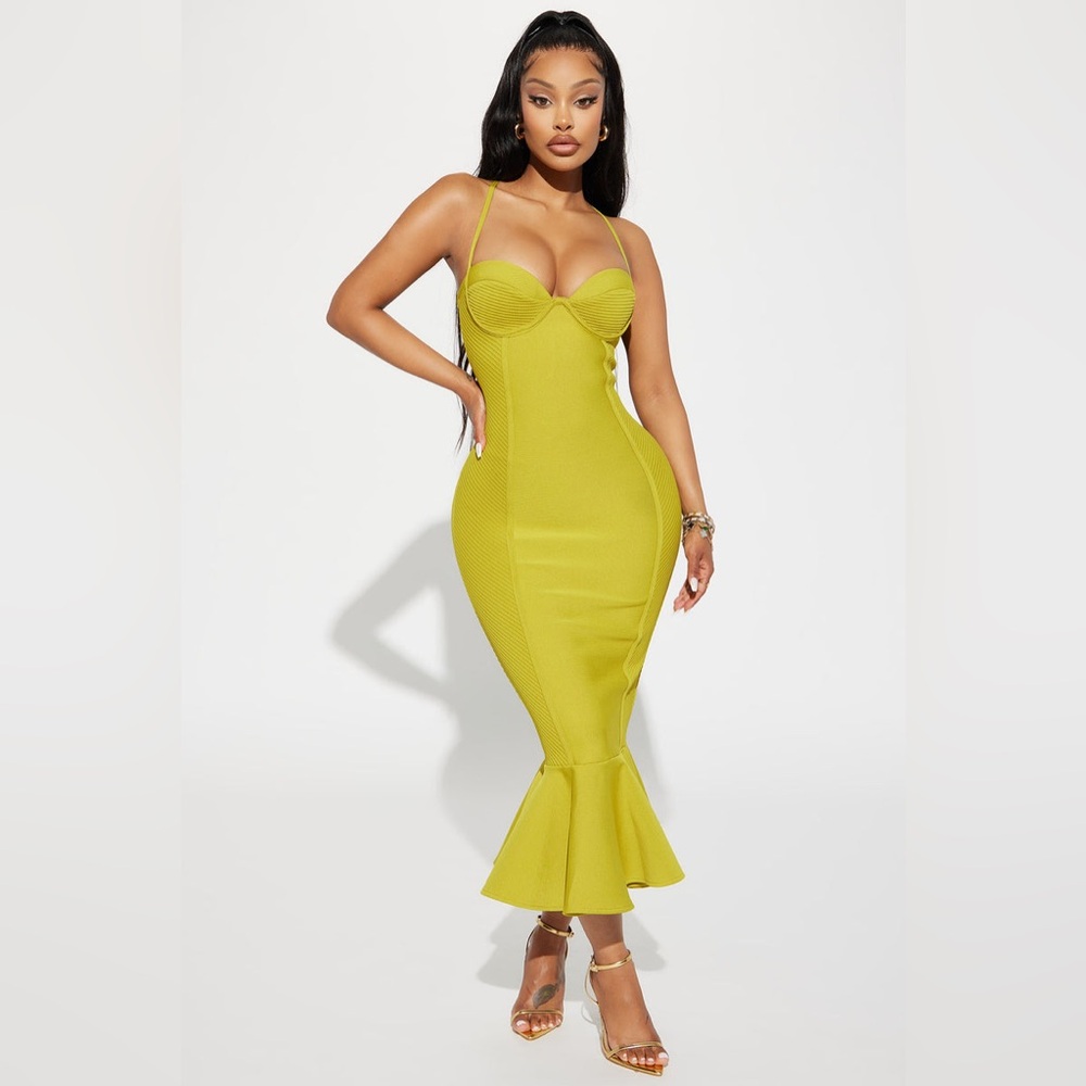Bandage Midi Dress